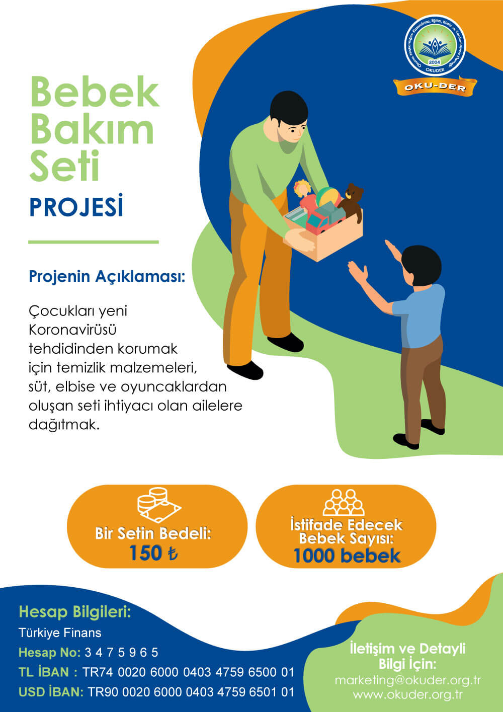 Bebek Bakım Seti Projesi OKUDER